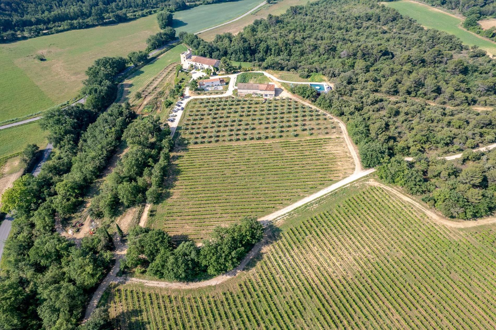 مبيت وإفطار Villelaure Domaine La Ferme Hi Bride المظهر الخارجي الصورة